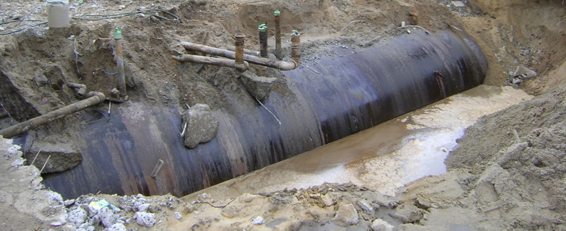 leaking underground fuel tank