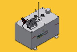1000 gallon fuel storage tank turn-key