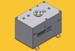 500 gallon fuel storage tank bare