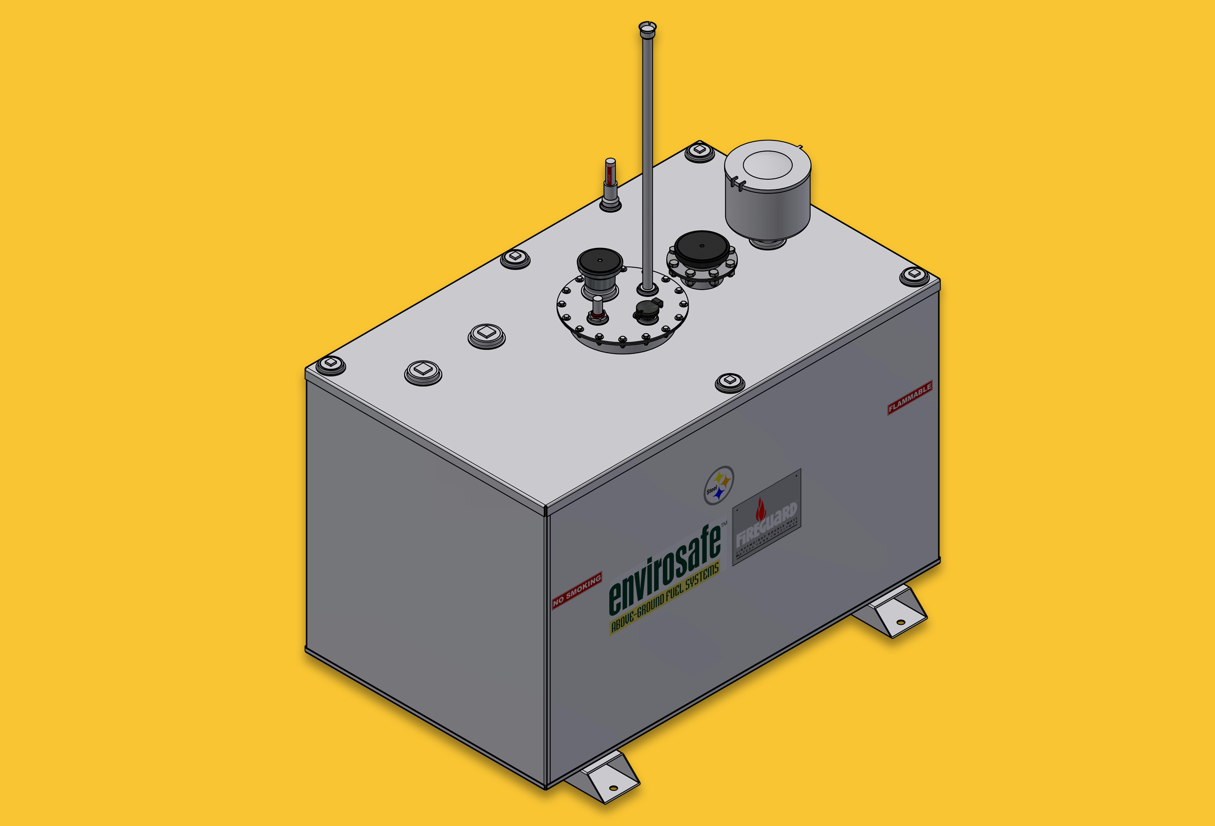 500 gallon fuel storage tank ready-2-fill
