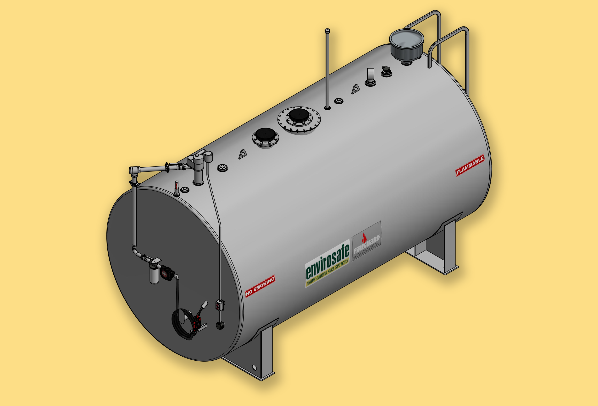 10000 gallon farm fuel tank